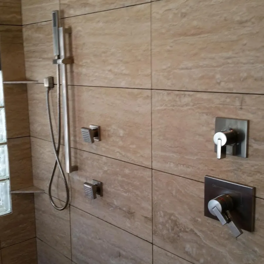 Shower fixture installation for Water Heater Replacement in Yoakum